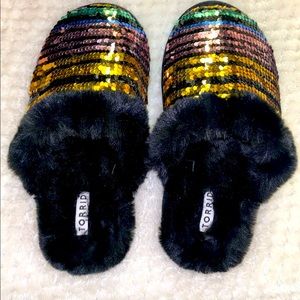 Sequins Slippers